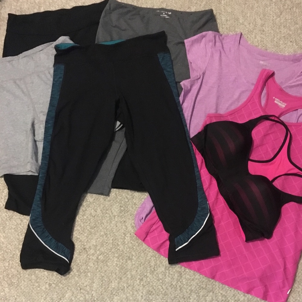 Lot of work out clothes